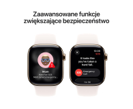 Apple Watch 11 42/Złoty Tytan/Różowy Pasek M/L 5G - 1362426 - zdjęcie 6